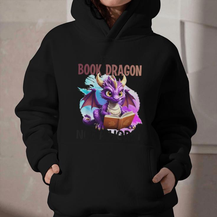 I'm A Book Dragon Not A Worm Graphic Youth Hoodie I'm A Book Dragon Not A Worm Graphic Youth Hoodie