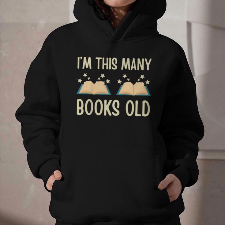 I'm This Many Books Old Read Book 2nd Birthday 2 Years Old Graphic Youth Hoodie I'm This Many Books Old Read Book 2nd Birthday 2 Years Old Graphic Youth Hoodie