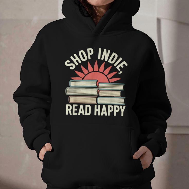 Independent Bookstore Fans Shop Local Literary Community Graphic Youth Hoodie