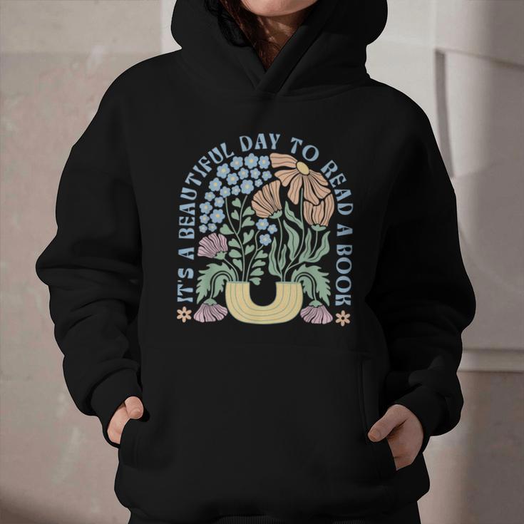 It's A Beautiful Day To Read A Book Librarian Book Lover Graphic Youth Hoodie It's A Beautiful Day To Read A Book Librarian Book Lover Graphic Youth Hoodie