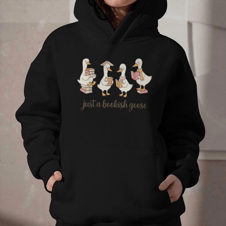 Just A Bookish Goose Goose Book LoverSilly Goose Book Club Graphic Youth Hoodie Just A Bookish Goose Goose Book LoverSilly Goose Book Club Graphic Youth Hoodie