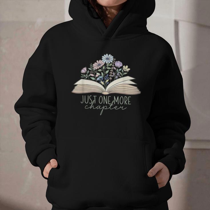 Just One More Chapter Floral Book Wildflower Aesthetic Art Graphic Youth Hoodie Just One More Chapter Floral Book Wildflower Aesthetic Art Graphic Youth Hoodie