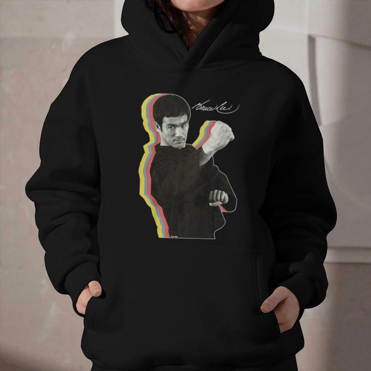 Kids Bruce Lee Photo From Fighting Method Book Kids Graphic Youth Hoodie