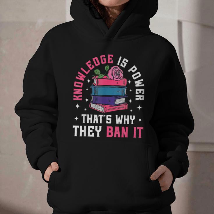 Knowledge Is Power Book Club Librarian Read Banned Books Graphic Youth Hoodie Knowledge Is Power Book Club Librarian Read Banned Books Graphic Youth Hoodie