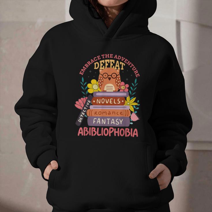 Literature Abibliophobia Book Reader Graphic Youth Hoodie