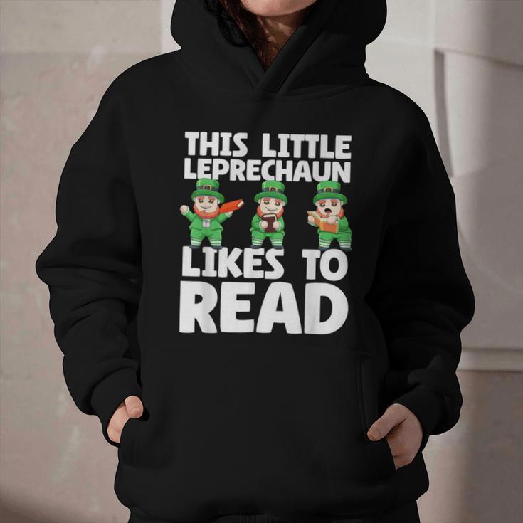 This Little Leprechaun Likes To Read St Patrick's Day Book Graphic Youth Hoodie This Little Leprechaun Likes To Read St Patrick's Day Book Graphic Youth Hoodie