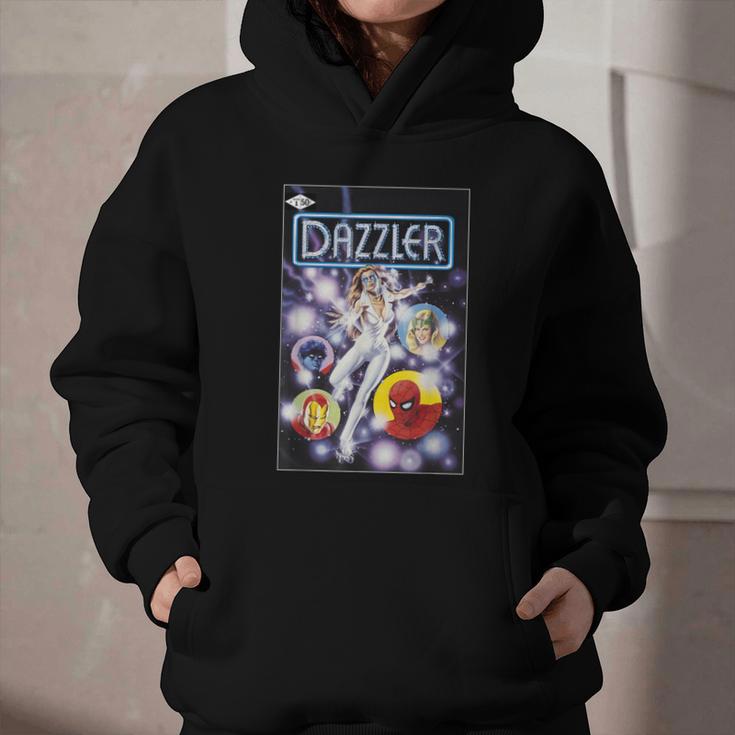Marvel Universe Classic Dazzler Light Power Comic Book Cover Graphic Youth Hoodie