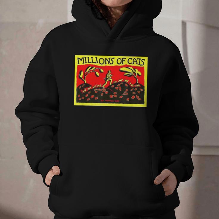 Millions Of Cats Book Cover Graphic Youth Hoodie Millions Of Cats Book Cover Graphic Youth Hoodie