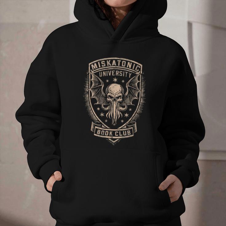 Miskatonic University Book Club Cthulhu Book Graphic Youth Hoodie