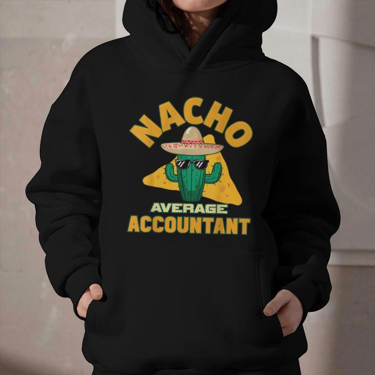 Nacho Average Accountant Accounting Book Keeper Joke Graphic Youth Hoodie