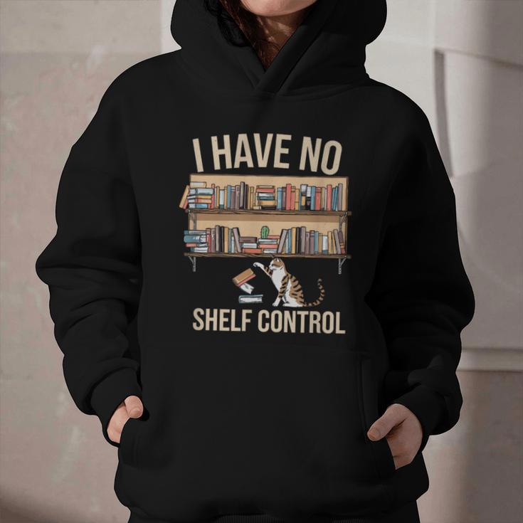 I Have No Shelf Control Book Lover Bookworms Graphic Youth Hoodie