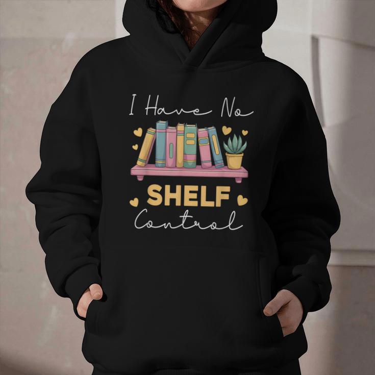 No Shelf Control Book Readers Librarians Bookworms Graphic Youth Hoodie