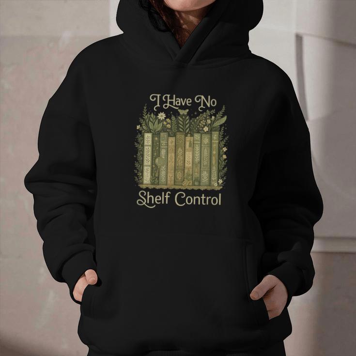 I Have No Shelf Control Vintage Botanical Books Graphic Graphic Youth Hoodie