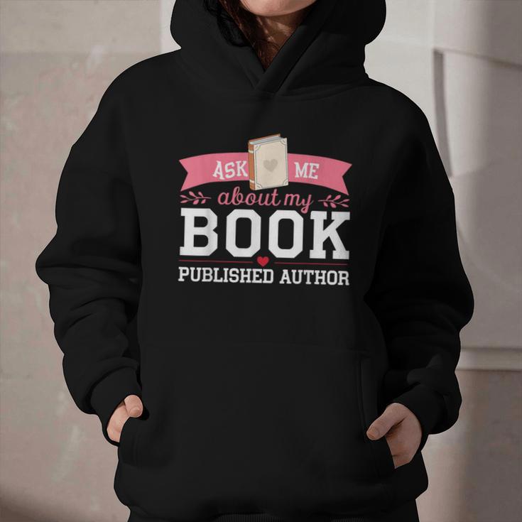 Published Author Ask Me About My Book Graphic Youth Hoodie Published Author Ask Me About My Book Graphic Youth Hoodie