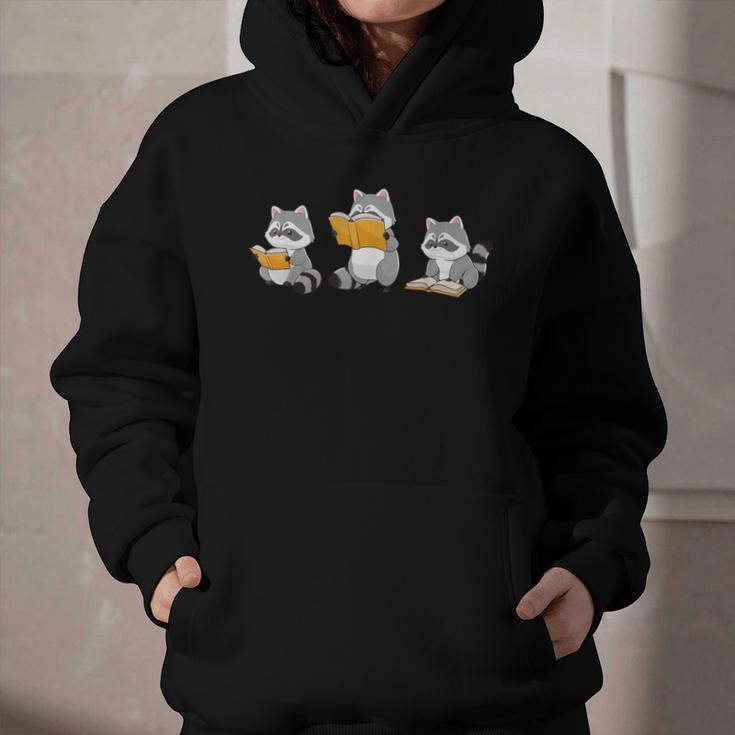 Raccoons Reading Books Raccoon Bookish Bookworm Raccoon Book Graphic Youth Hoodie Raccoons Reading Books Raccoon Bookish Bookworm Raccoon Book Graphic Youth Hoodie