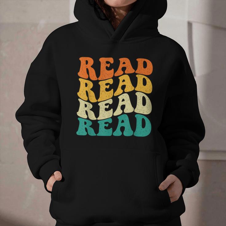 Read Read Read Read Book Lover Reading Bookworm Reader Graphic Youth Hoodie