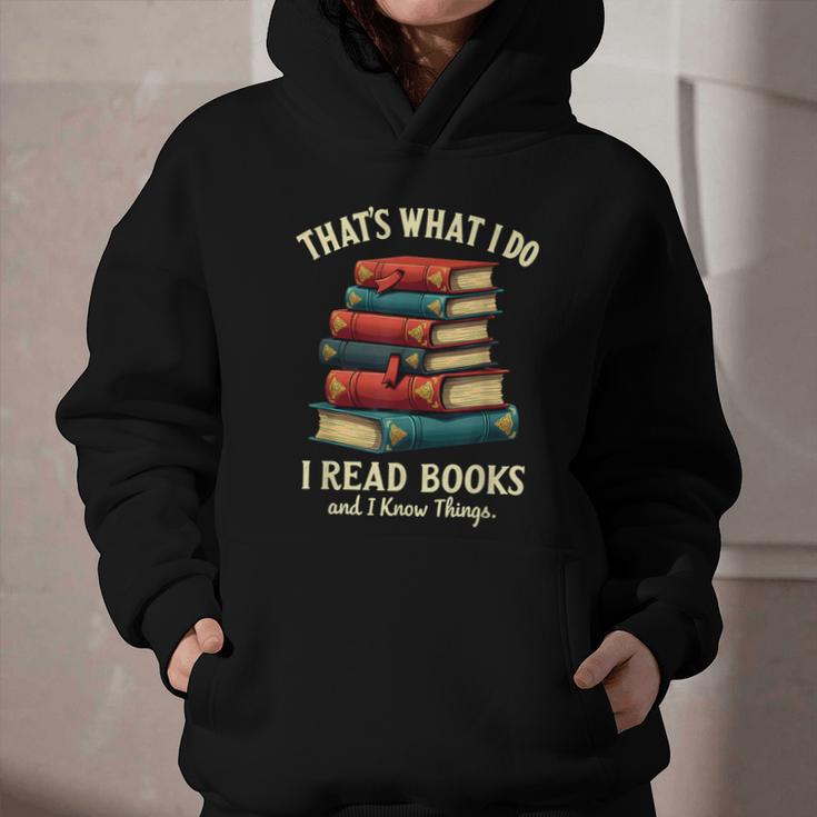 I Read Books Bookworm Halloween Graphic Youth Hoodie