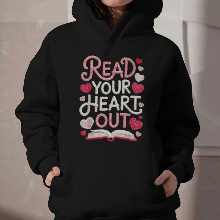 Read Your Cute Heart Out Teacher Librarian Love Reading Book Graphic Youth Hoodie Read Your Cute Heart Out Teacher Librarian Love Reading Book Graphic Youth Hoodie
