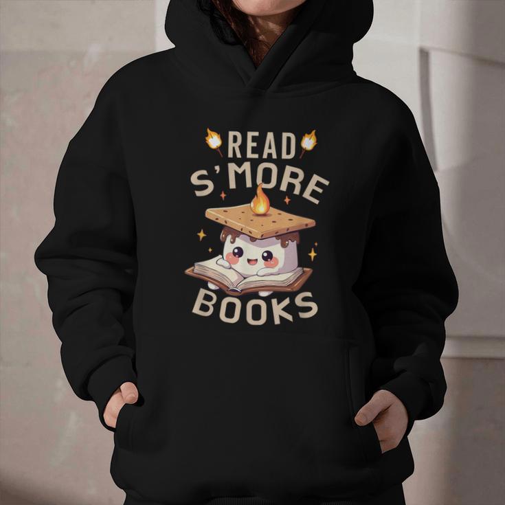 Read S'More Book Marshmallow Book Reading Lover Graphic Youth Hoodie Read S'More Book Marshmallow Book Reading Lover Graphic Youth Hoodie