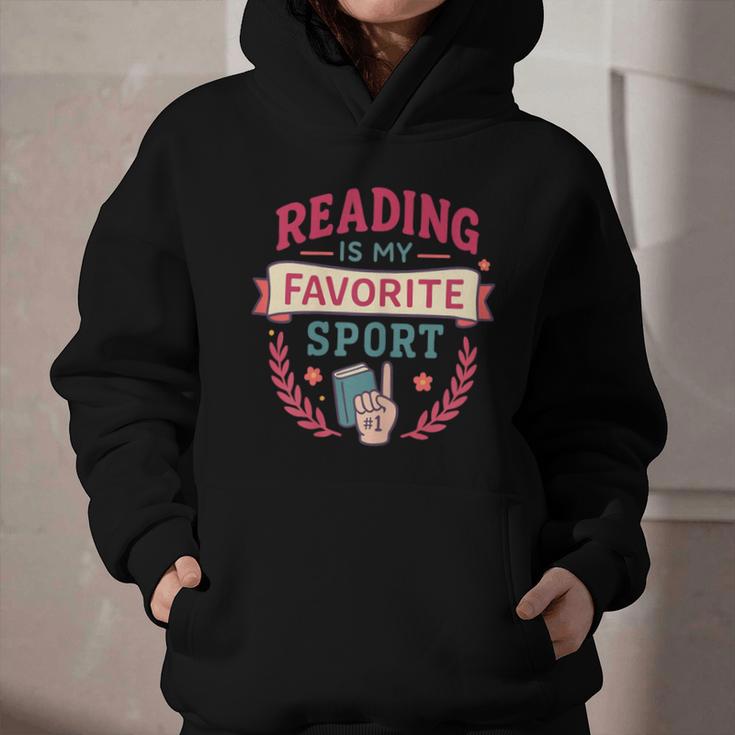 Reading Is My Favorite Sport Book Lover Keepsake For Women Graphic Youth Hoodie Reading Is My Favorite Sport Book Lover Keepsake For Women Graphic Youth Hoodie