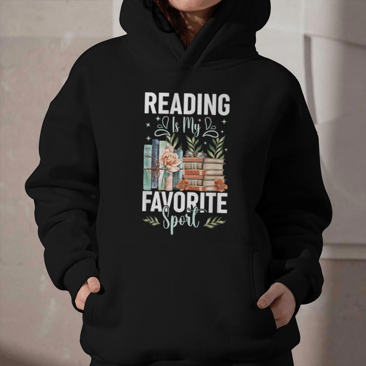 Reading Is My Favorite Sport Bookworm Graphic Youth Hoodie Reading Is My Favorite Sport Bookworm Graphic Youth Hoodie