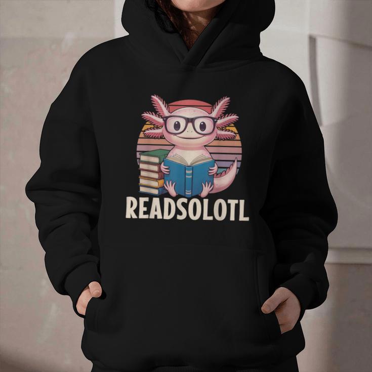 Readsolotl Axolotl Reading Book Lover Kawaii Bookworms Graphic Youth Hoodie Readsolotl Axolotl Reading Book Lover Kawaii Bookworms Graphic Youth Hoodie