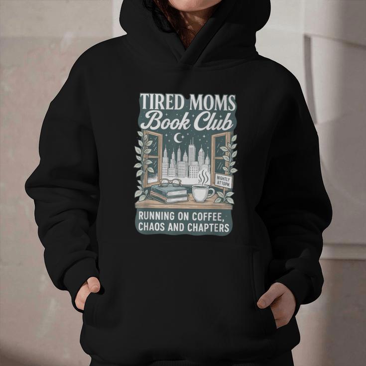 Retro Tired Moms Book Club Bookish Booktrovert Mother's Day Graphic Youth Hoodie Retro Tired Moms Book Club Bookish Booktrovert Mother's Day Graphic Youth Hoodie