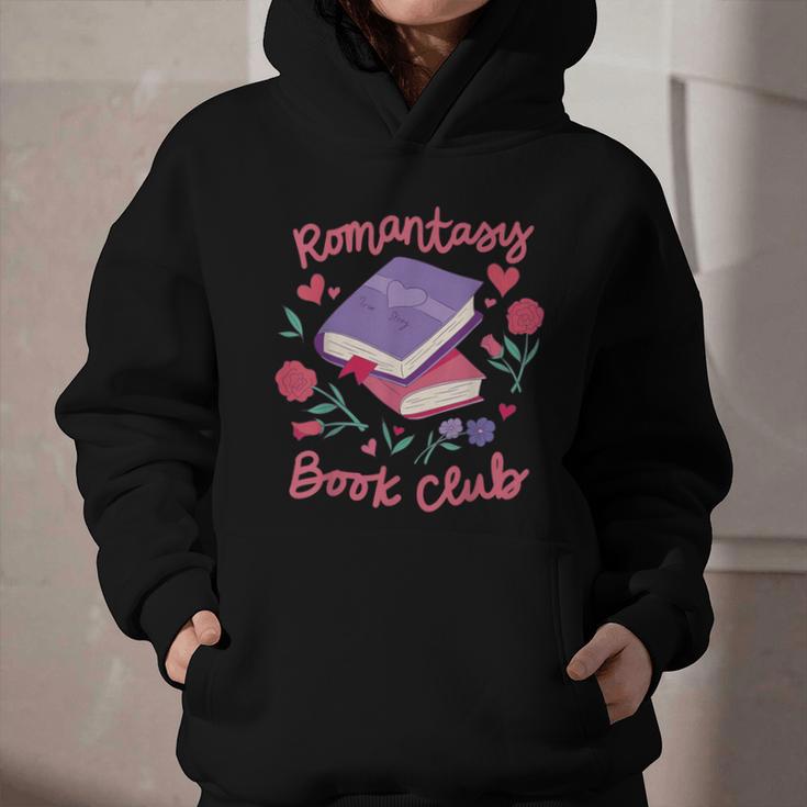 Romantasy Book Club Novel Reading Club Bibliophiles Fiction Graphic Youth Hoodie