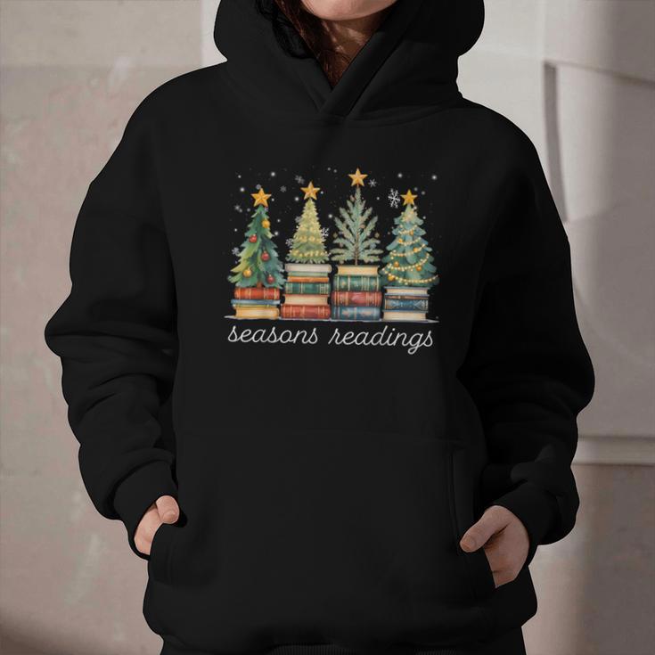 Seasons Readings All Booked For Christmas Book Reading Lover Graphic Youth Hoodie Seasons Readings All Booked For Christmas Book Reading Lover Graphic Youth Hoodie