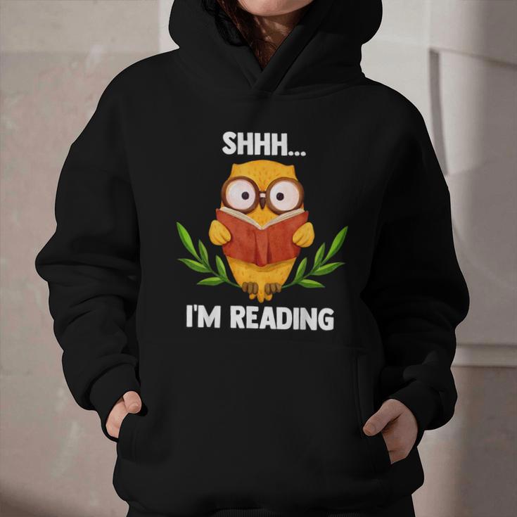 Shhh I'm Reading World Book Day Costume 2026 Kids Graphic Youth Hoodie
