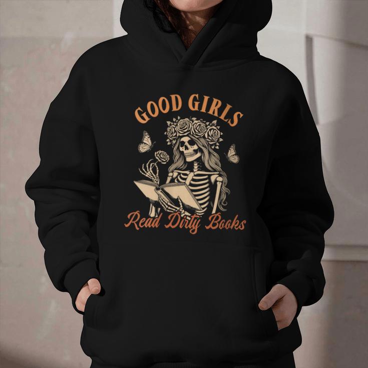 Smut Reader Spicy Romance Good A Girls Read Dirty Books Graphic Youth Hoodie