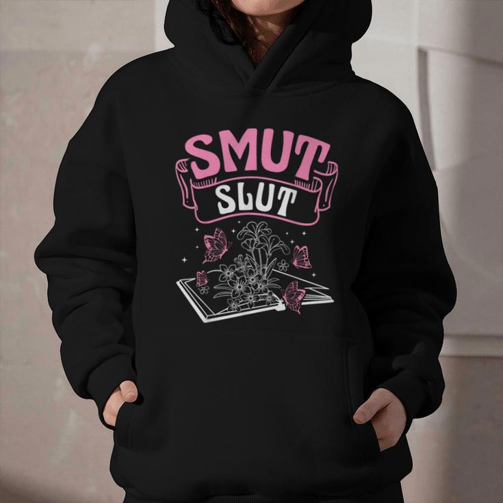 SMUT Slut Provocative Literature Book Club Book Reading Graphic Youth Hoodie