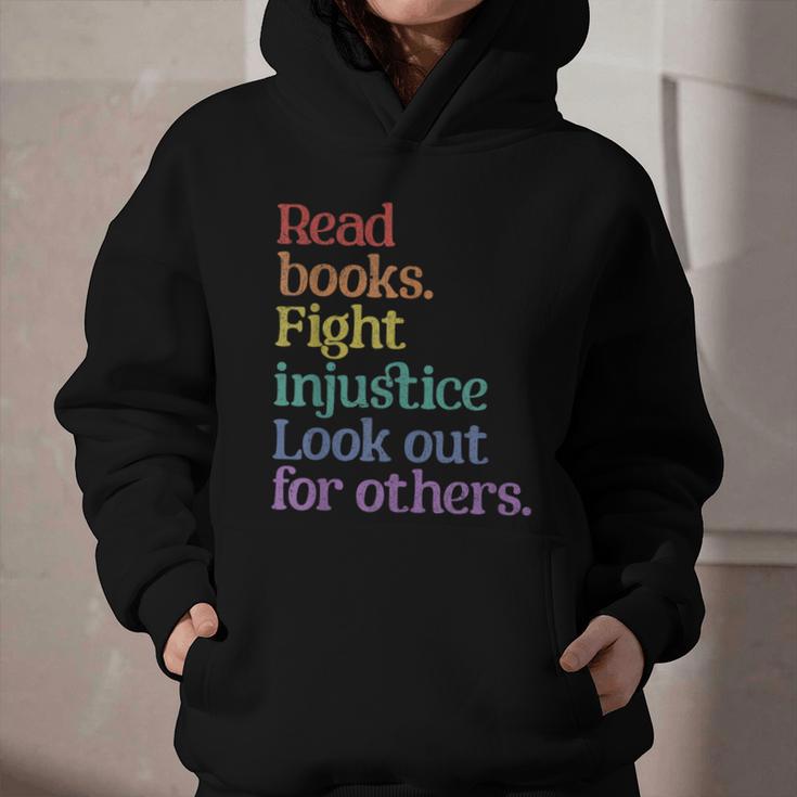 Stop Book Banning Pro Library Graphic Youth Hoodie