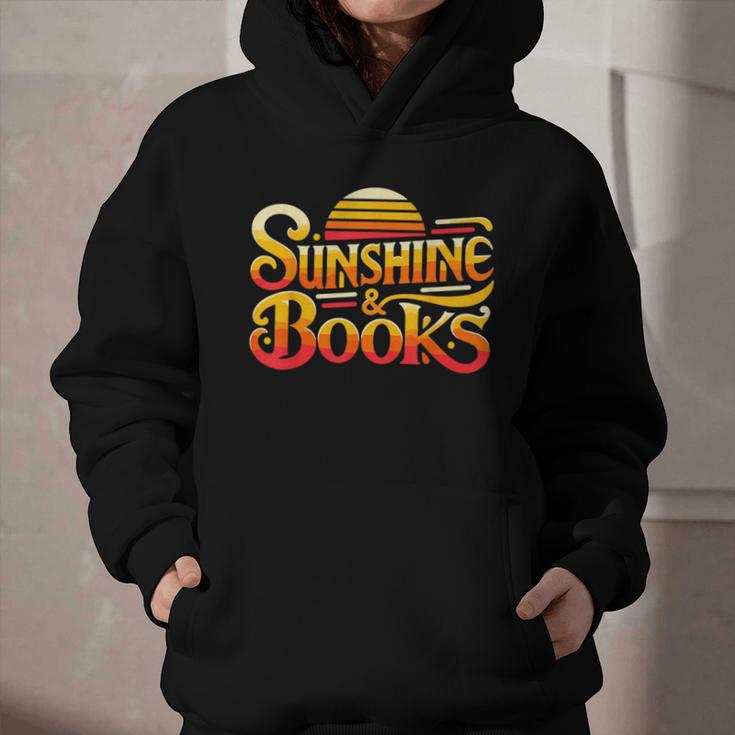 Sunshine & Books For Bookworm Summer Reading Graphic Youth Hoodie