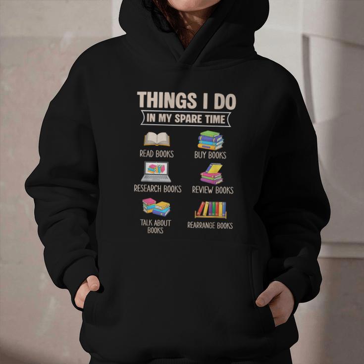 Things I Do In My Spare Time Book Reader Book Reading Lover Graphic Youth Hoodie Things I Do In My Spare Time Book Reader Book Reading Lover Graphic Youth Hoodie