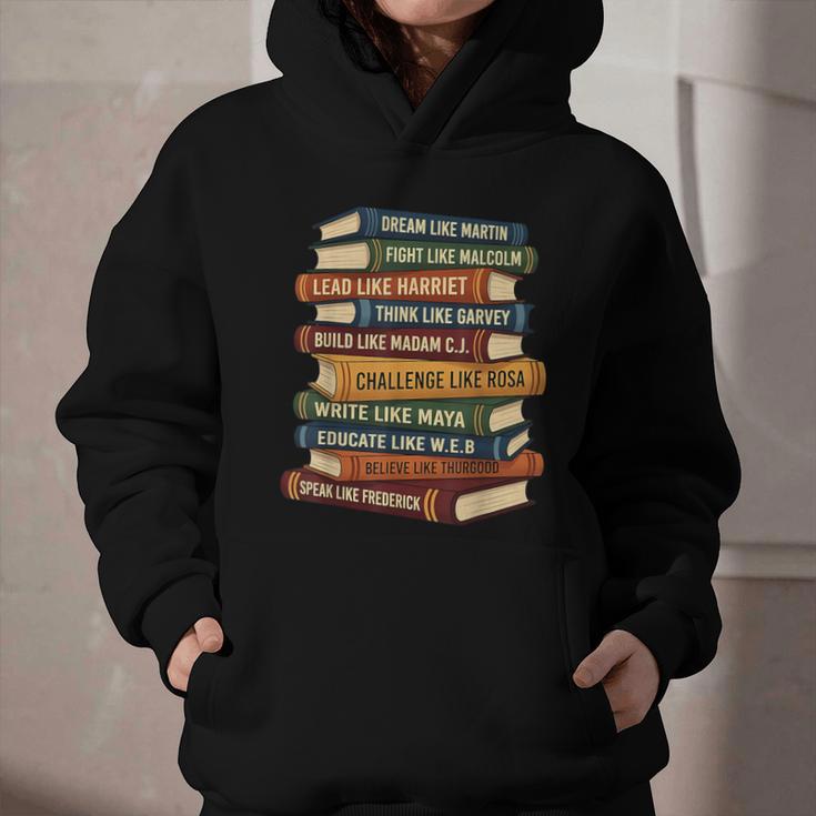 History Month Dream Like Martin Books Men Women Kids Graphic Youth Hoodie