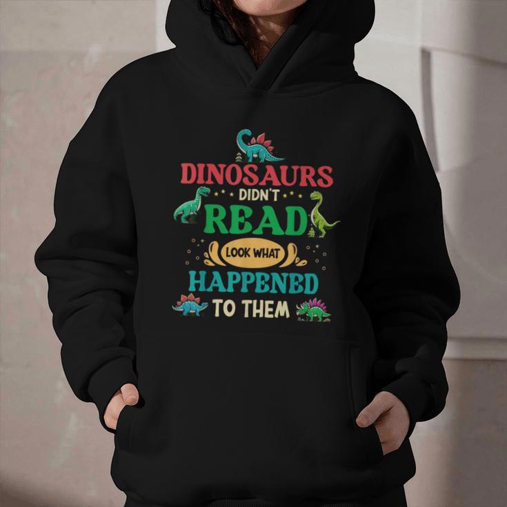 Vintage Librarian Book Reader Library Book Reading Graphic Youth Hoodie