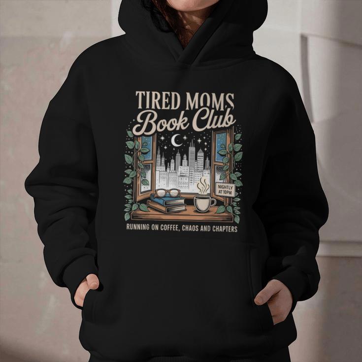 Vintage Tired Moms Book Club Bookish Booktrovert Graphic Youth Hoodie Vintage Tired Moms Book Club Bookish Booktrovert Graphic Youth Hoodie