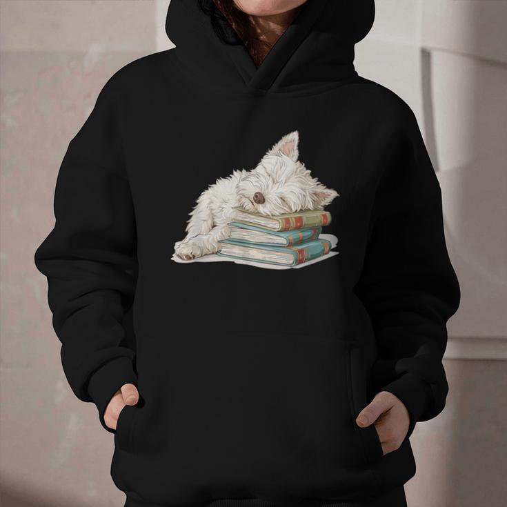 West Highland Terrier Books Dog Breed Westie For Men Women Girls Kids Graphic Youth Hoodie