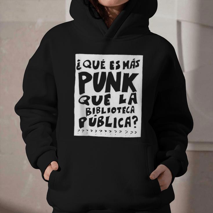 What's More Punk Than The Public Library Book Lover Graphic Youth Hoodie