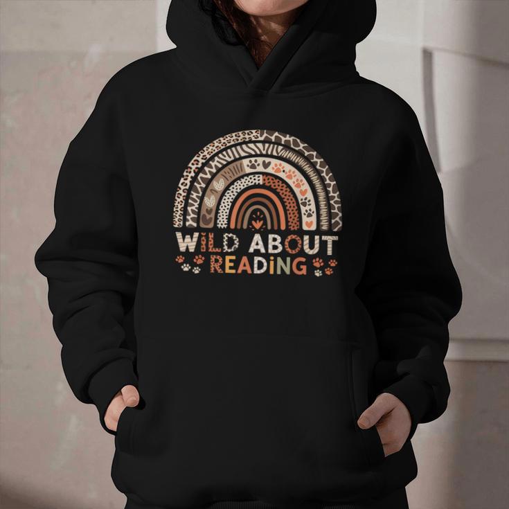 Wild About Reading Books Reader Lover Library Day Librarian Graphic Youth Hoodie Wild About Reading Books Reader Lover Library Day Librarian Graphic Youth Hoodie