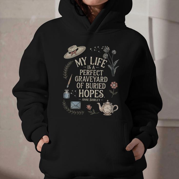 Women's Dramatic Book Lover Quote Graphic Youth Hoodie