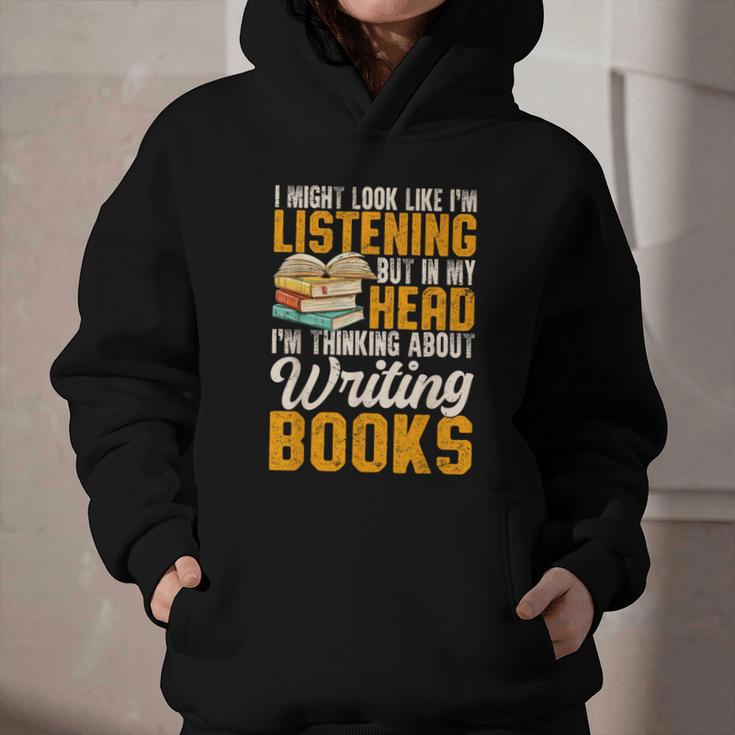Writer Book Published Author Writers Men Women Graphic Youth Hoodie