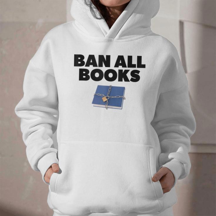 Ban All Books Satire Parody Meme Joke Ironic Sarcastic Weird Graphic Youth Hoodie Ban All Books Satire Parody Meme Joke Ironic Sarcastic Weird Graphic Youth Hoodie