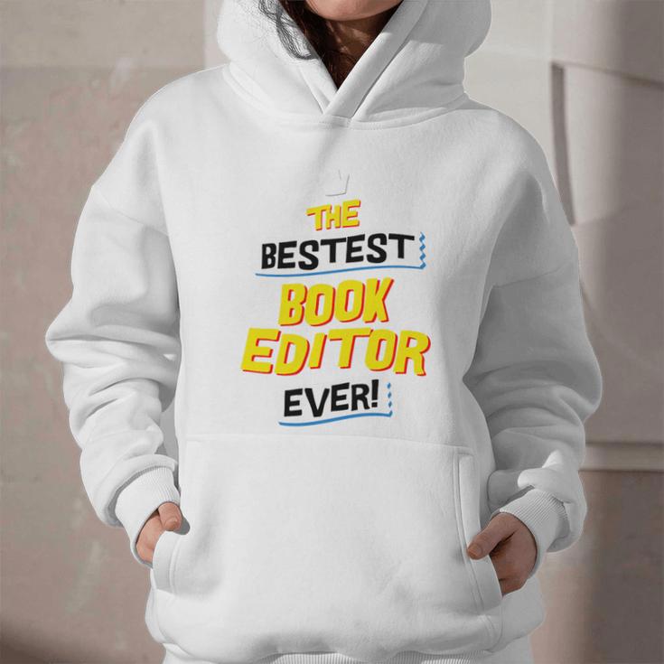 Best Book Editor Job Occupation Premium Tri-Blend Graphic Youth Hoodie