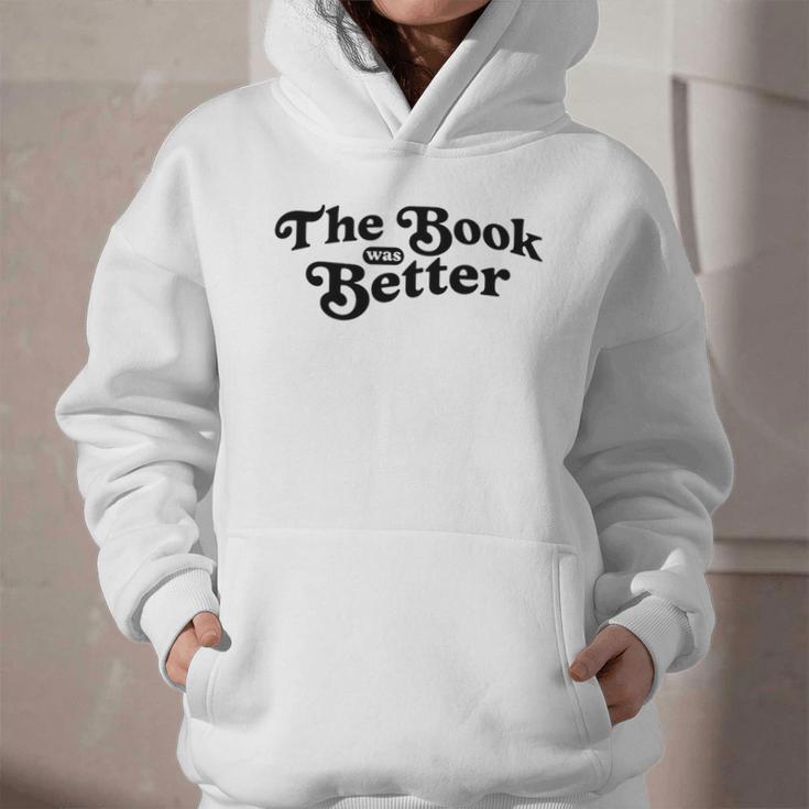 The Book Was Better Book Lover Reading Premium Tri-Blend Graphic Youth Hoodie