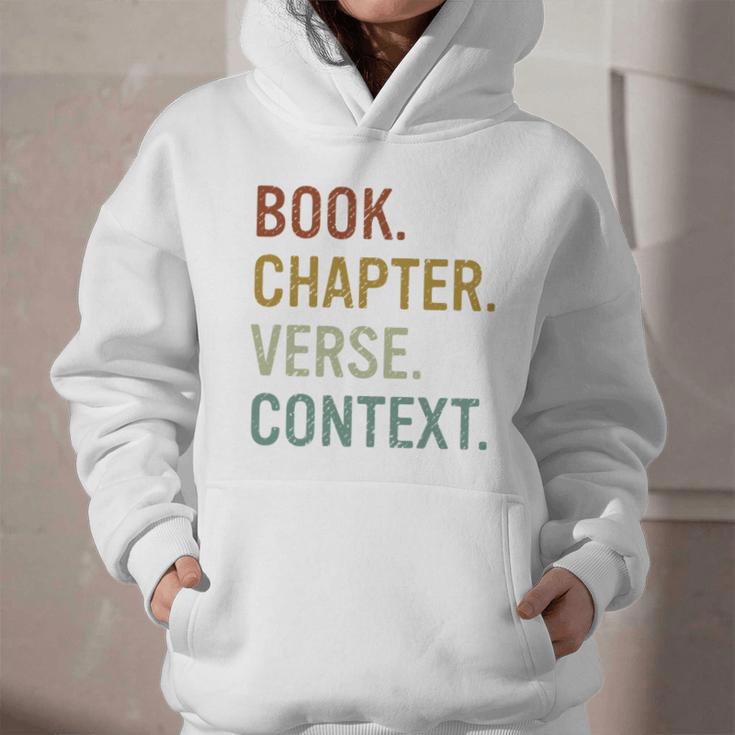 Book Chapter Verse Christian Bible Reformed Theology Graphic Youth Hoodie