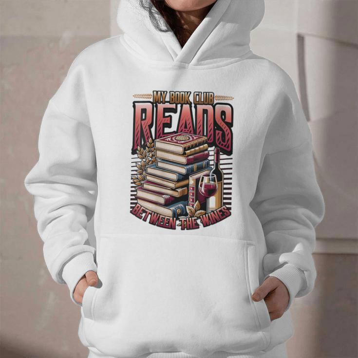 My Book Club Reads Between The Wines Book Club Reading Graphic Youth Hoodie My Book Club Reads Between The Wines Book Club Reading Graphic Youth Hoodie