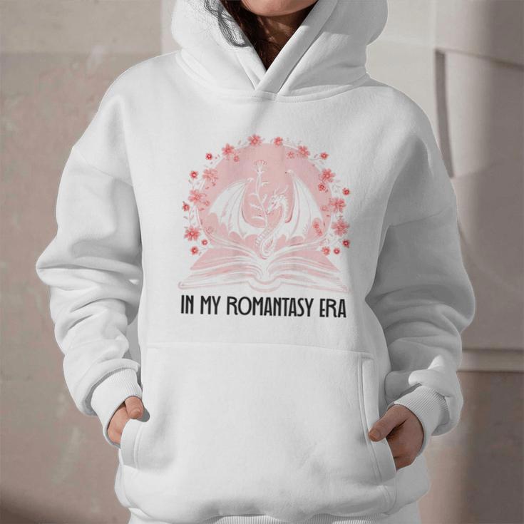 Book Dragon In My Fantasy Era Romantasy Bookish Books Lovers Graphic Youth Hoodie