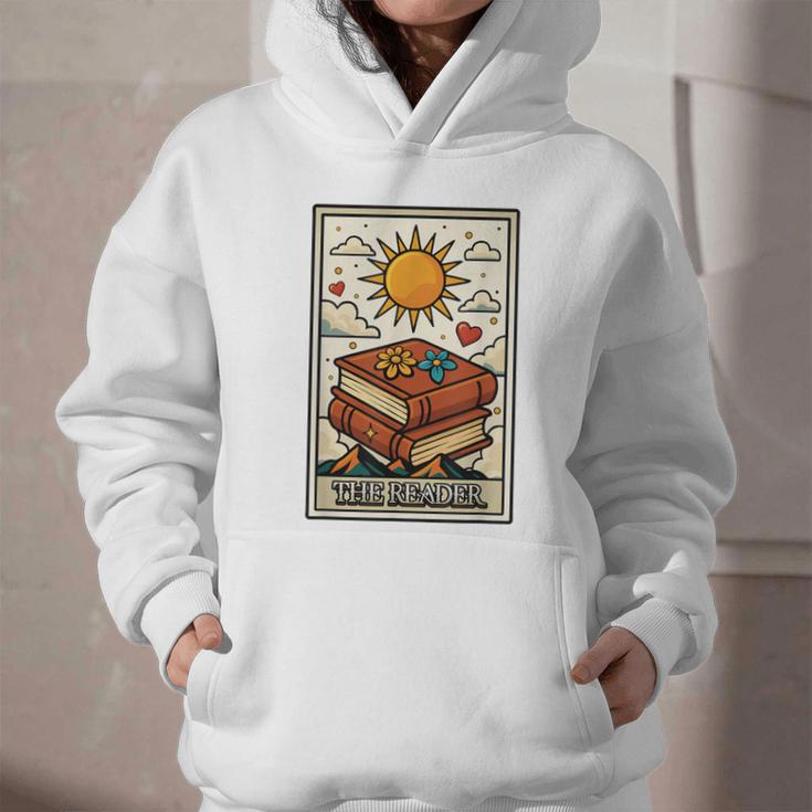 Book Reading Tarot Card The Reader Graphic Youth Hoodie